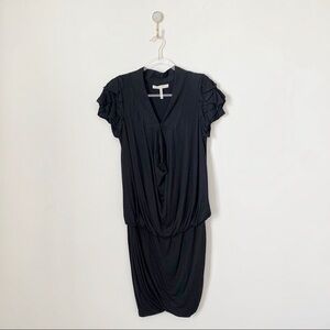 BCBGMaxazria RUNWAY Draped Sheath Dress